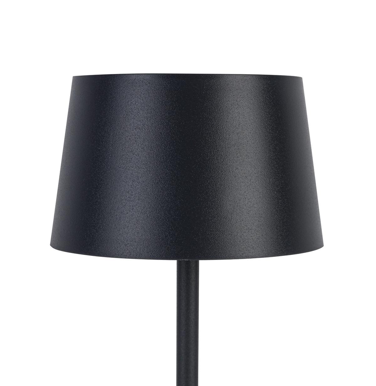 Solarleuchte Zitz Anthrazit max. 1,2 Watt - Anthrazit, KONVENTIONELL, Kunststoff (9/25cm) - Mömax