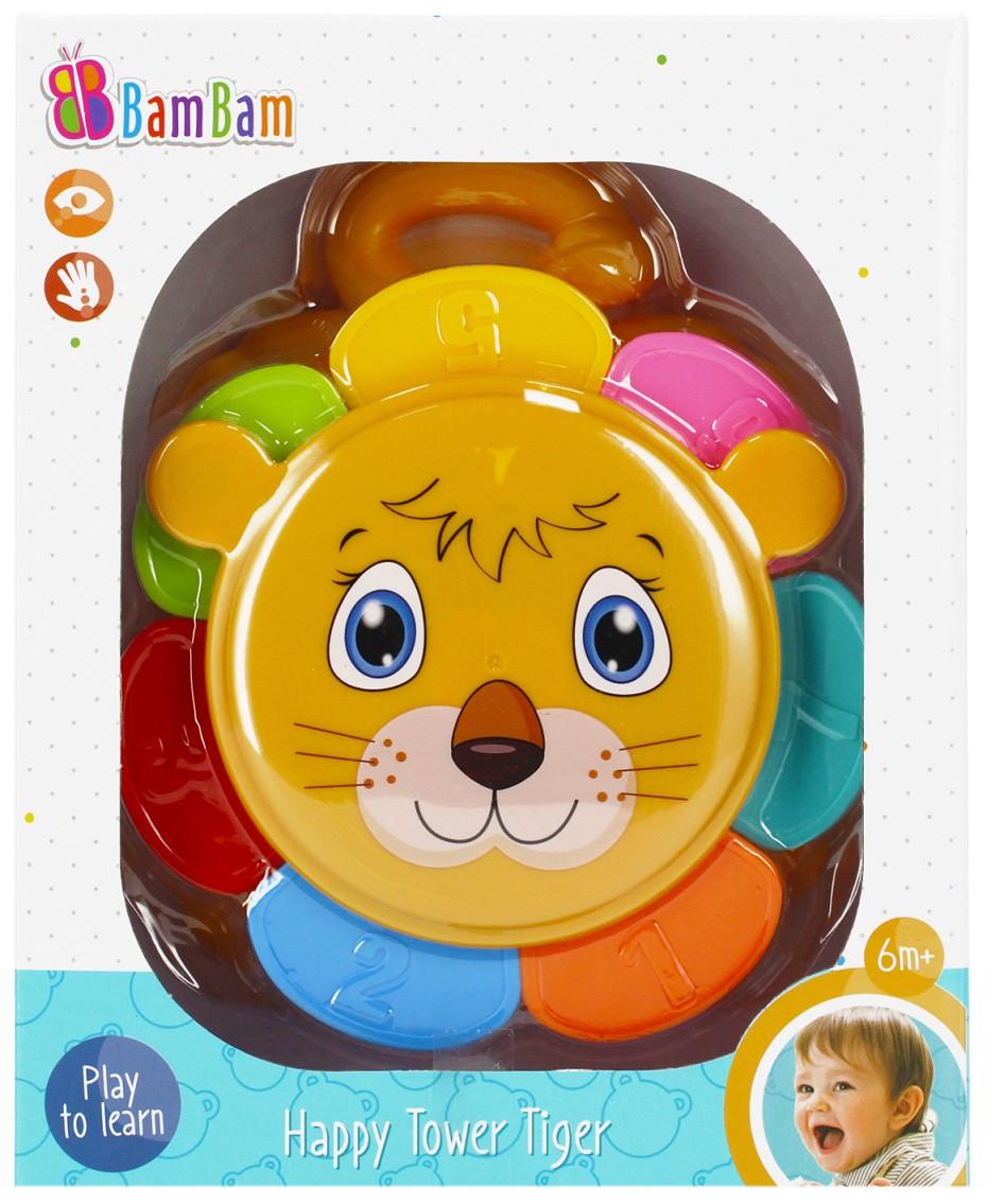 Készségfejlesztő Torony Játék Bambam - (13/5/17cm)
