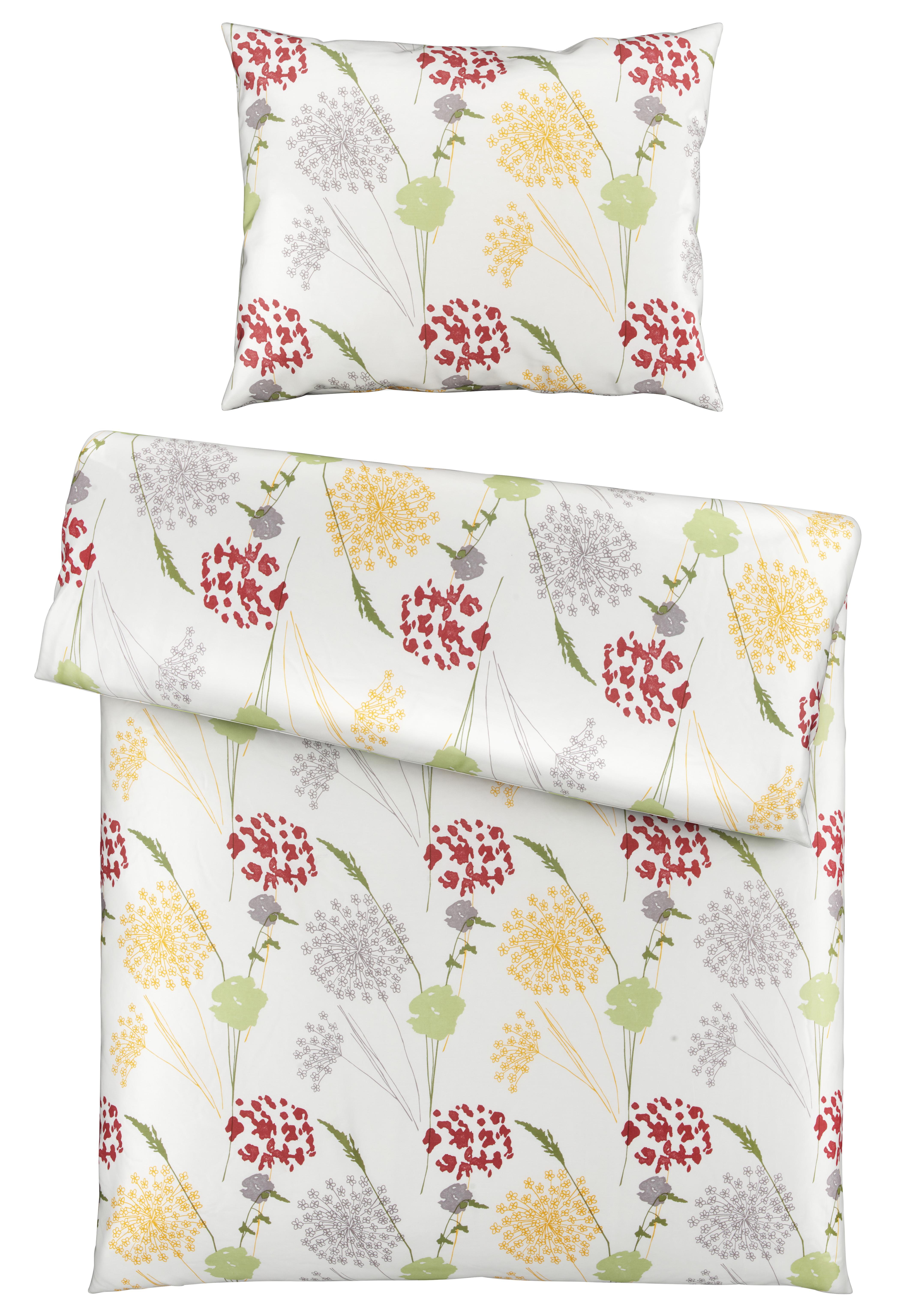 Bettwäsche Bio Eva Design ca. 160x210cm - Gelb, Modern, Textil (160/210cm) - ecoTree