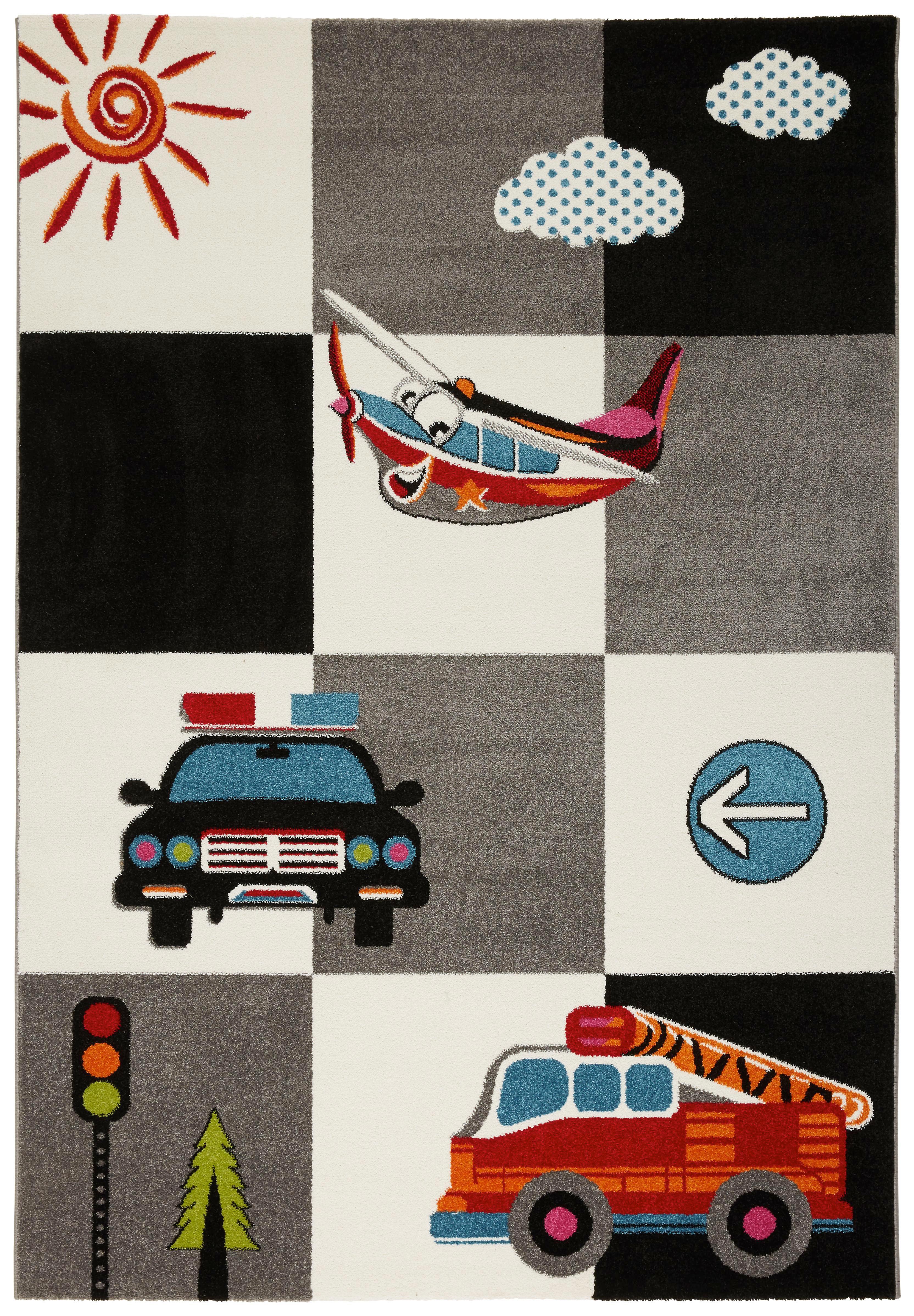 Kinderteppich Cars ca. 120x170cm - Multicolor, Textil (120/170cm) - Mömax modern living