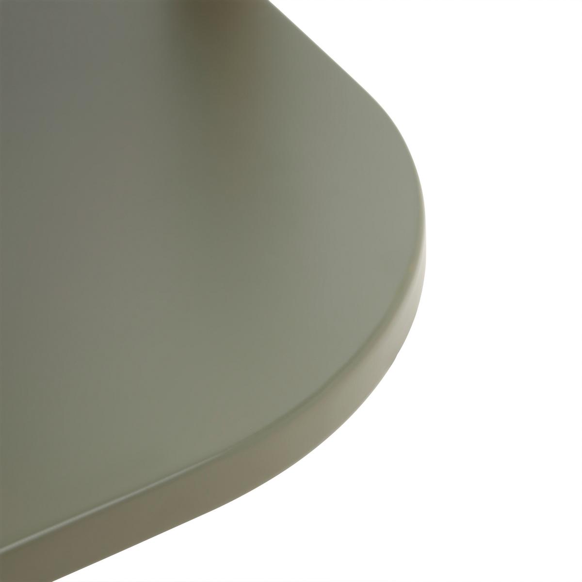 Dohányzóasztal Kerek Strut - natúr színű/zöld, Modern, faalapú anyag/fa (50/50/55cm) - Mömax