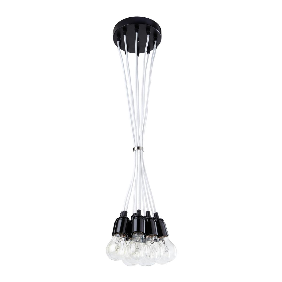 Függőlámpa Padua - fehér, Modern, műanyag (22/147cm) - Modern Living