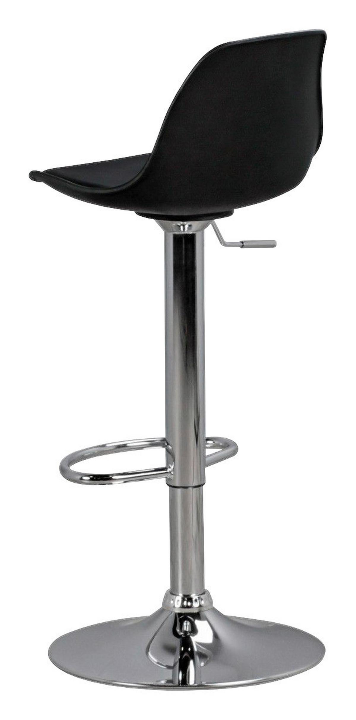 Barski Stol Korsika - barve kroma/črna, Moderno, kovina/umetna masa (40/104/40cm) - MID.YOU