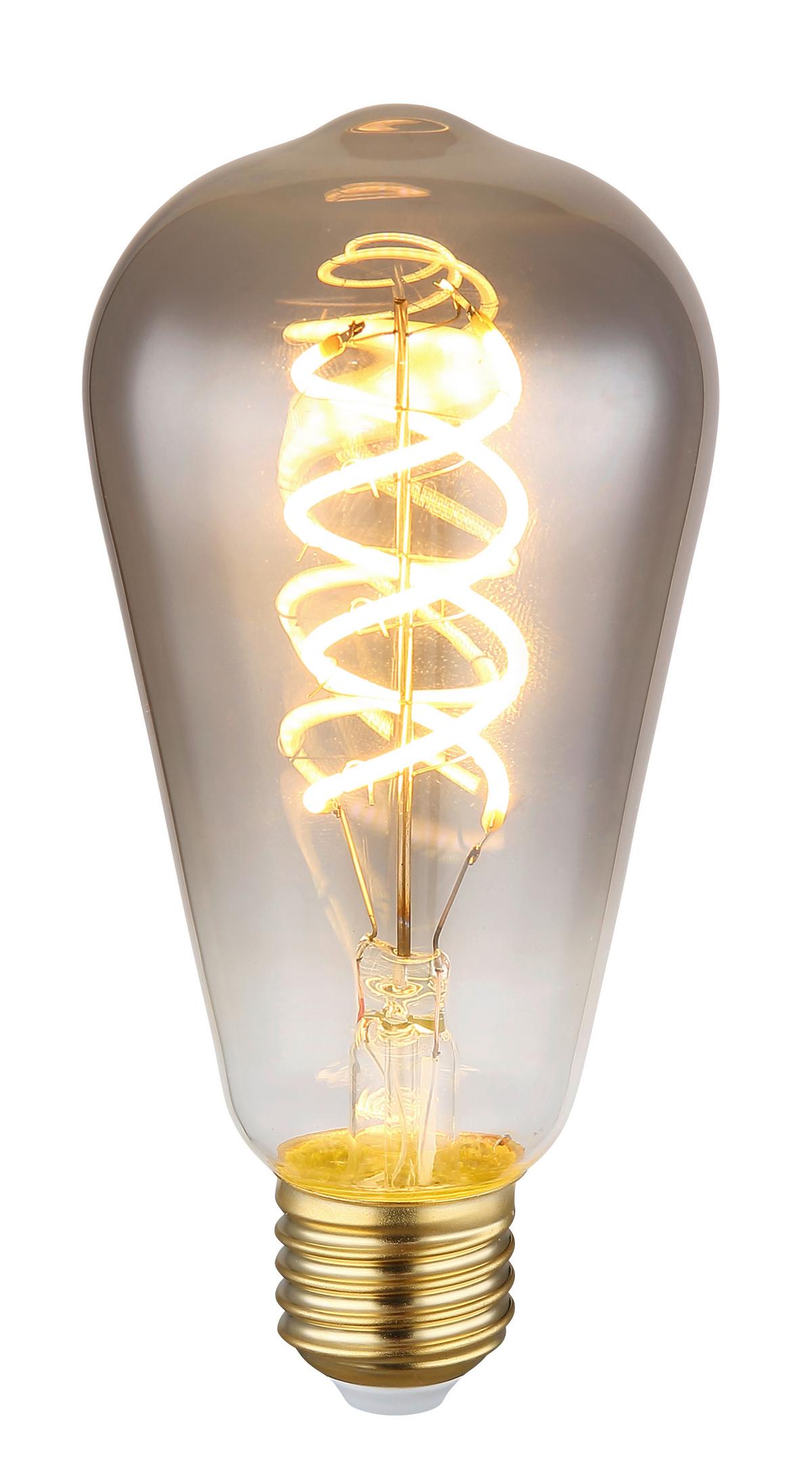 Bec LED 11405FS - auriu, sticlă/metal (6,4/14,1cm) - Globo