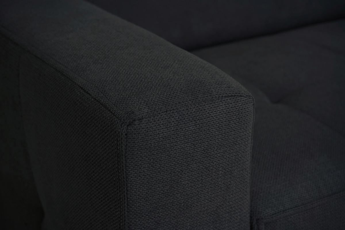 Kutna Garnitura Marco - crna, Konvencionalno, drvni materijal/drvo (238/78-94/170cm) - Modern Living