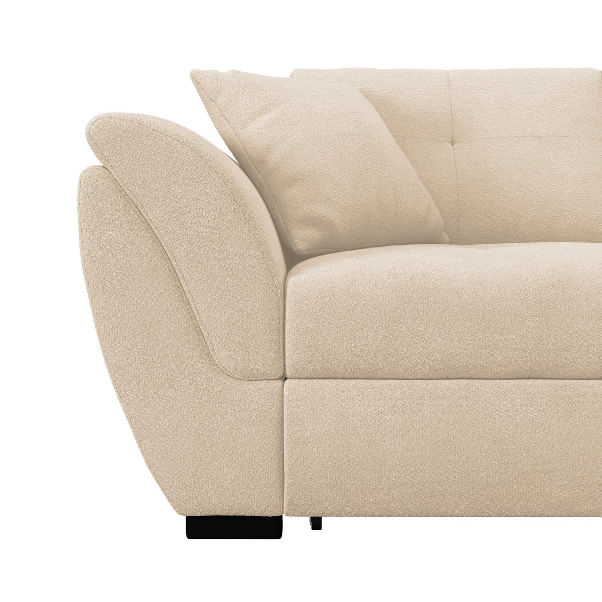 Kutna Garnitura Berisso - bež/crna, Konvencionalno, tekstil (278/187cm) - Ondega