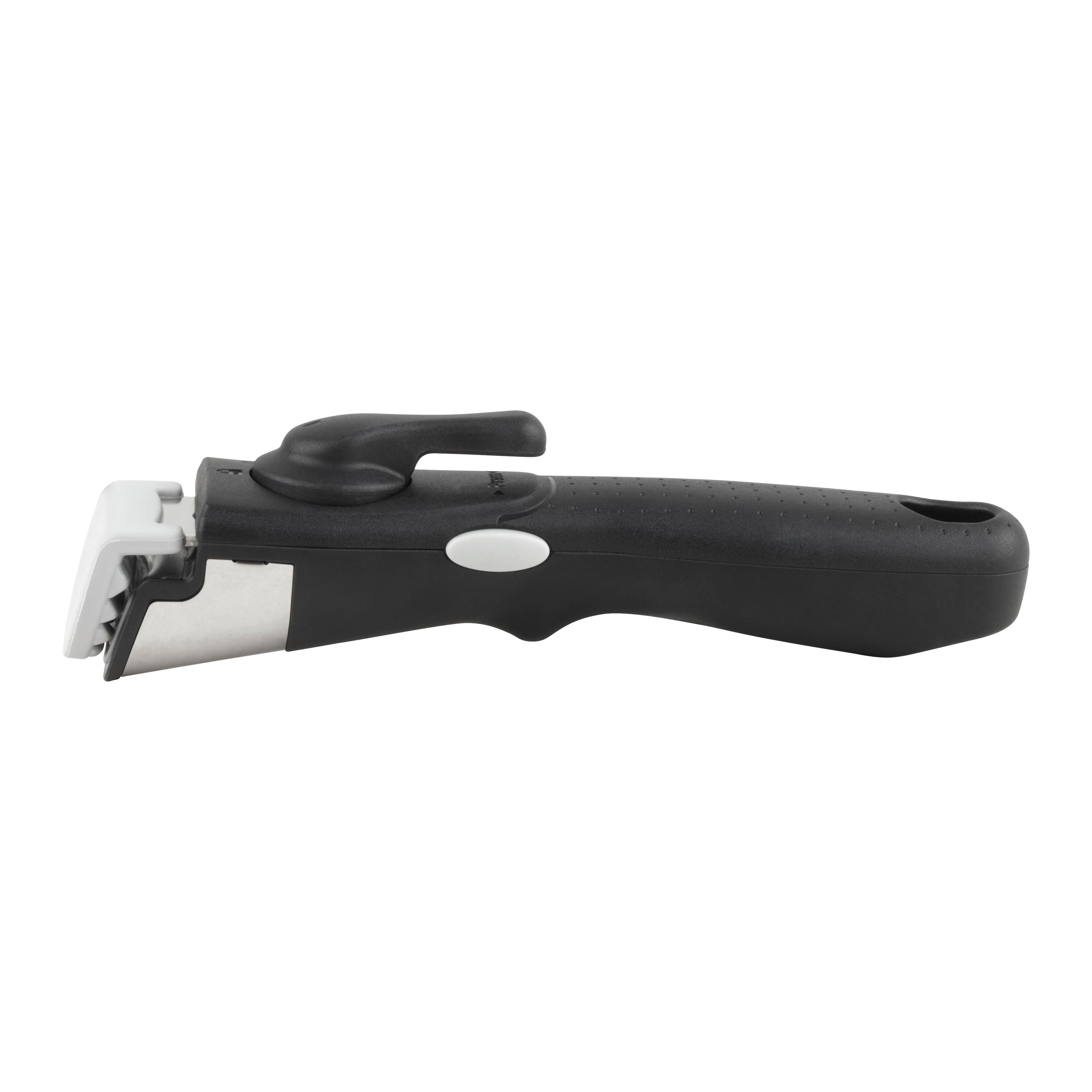 Pfannengriff Click & Cook Schwarz - Schwarz, KONVENTIONELL, Kunststoff/Metall (19/4,5/5,5cm) - Mömax