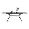 UTDRAGBART BORD VERONA - svart/antracit, Modern, metall/keramik (160-205/91/76cm) - Mömax