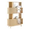 REGAL SKANDY -EXKLUSIV- - Naturfarben, MODERN, Holz/Holzwerkstoff (100/156/35cm) - Mömax
