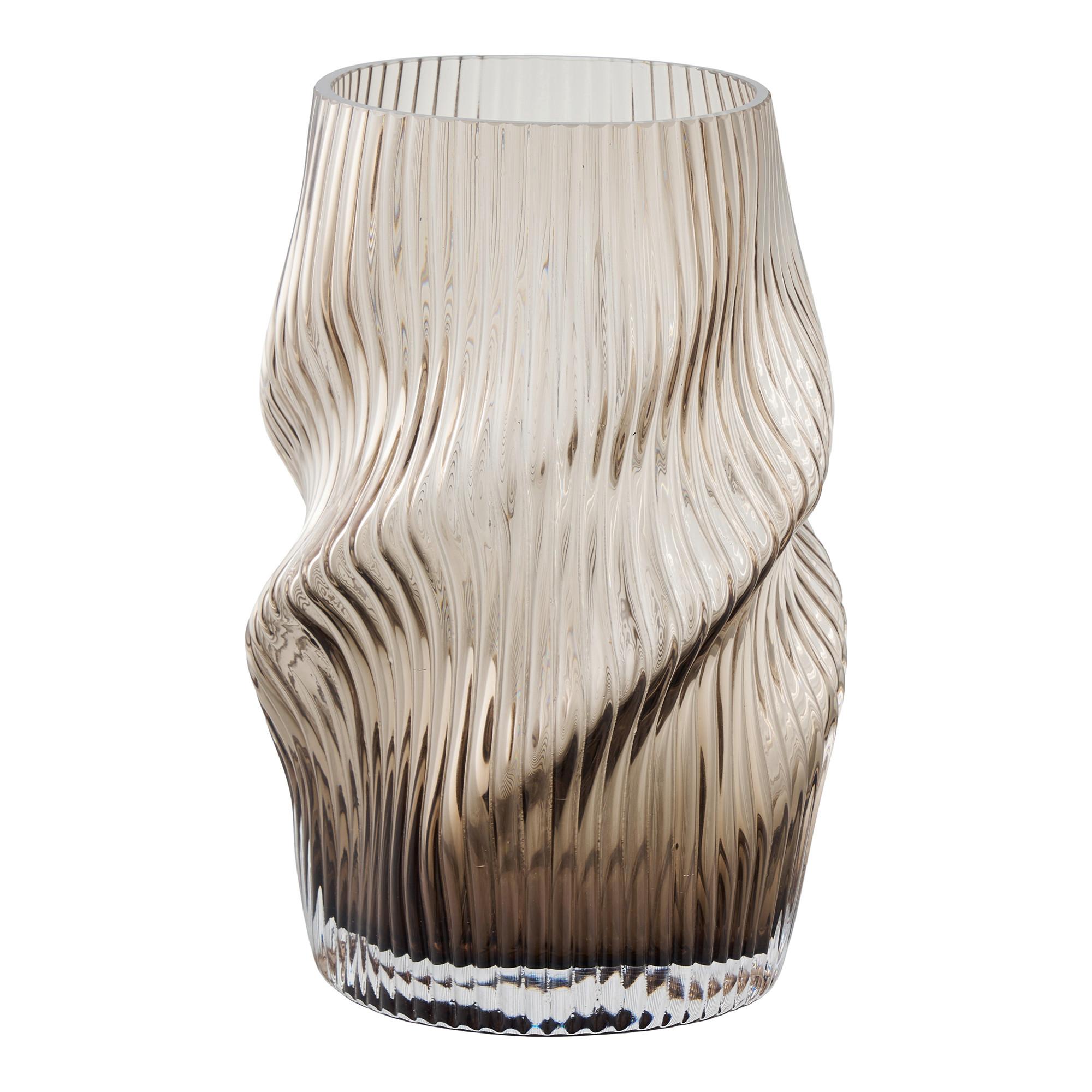 Vase Braun - Braun, Basics, Glas (17/25cm)