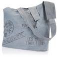 Umhängetasche Denim Jeans ca.40x48cm - Blau/Schwarz, Textil (40/48cm) - Mömax modern living Umhängetasche Denim Jeans ca.40x48cm - Blau/Schwarz, Textil (40/48cm) - Mömax modern living