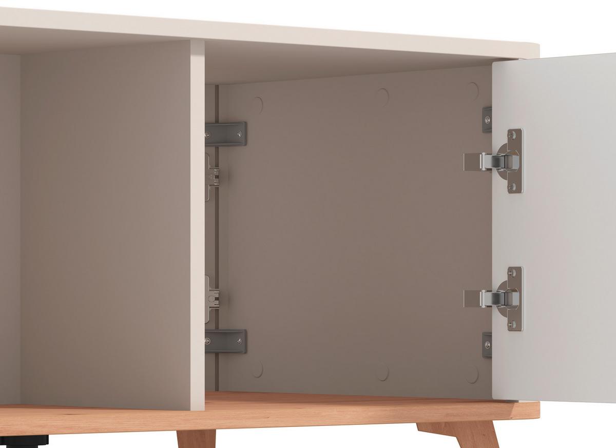 Dohányzóasztal Darwen - kasmírszínű/Artisan tölgy, Modern, faalapú anyag (101/46/54,5cm)