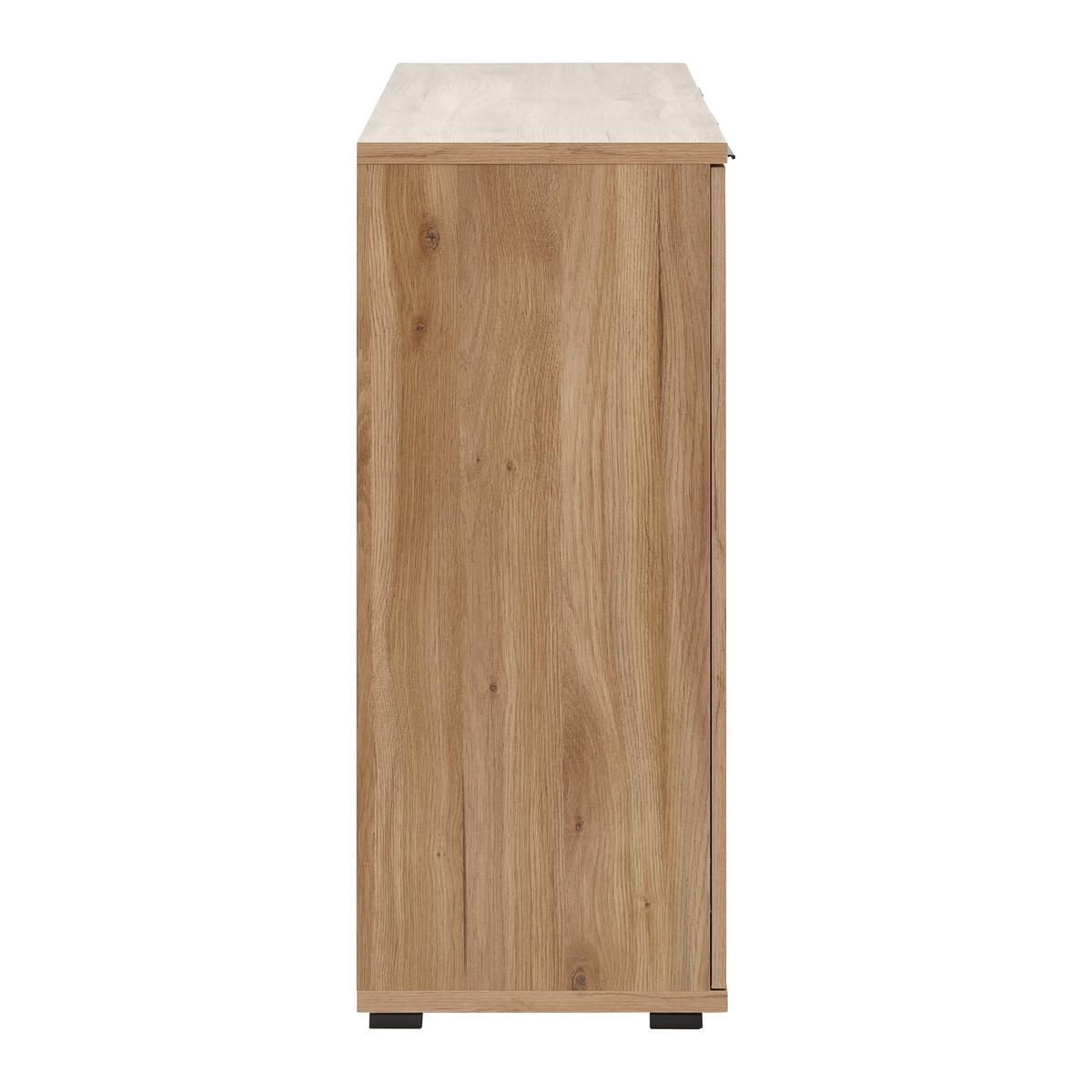 Kommode Rabina Eichefarben - Kaschmir/Eichefarben, Konventionell, Holzwerkstoff/Kunststoff (150/91/38cm) - Mömax
