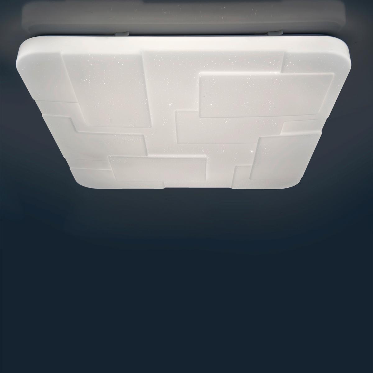 LAMPA SUFITOWA LED 1355023 LUXOR - biały, Design, tworzywo sztuczne/metal (54/6,5cm) - Näve