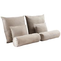 ZESTAW PODUSZEK ZUBER - beżowy, Design, tkanina - Carryhome