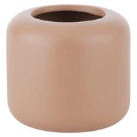 Vase Amada I in Dunkelbraun - Dunkelbraun, Basics, Keramik (11/10cm) - Modern Living