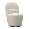 STOL MED ARMSTÖD VITTORE - beige/cremefärgad, Modern, metall/trä (56/83,5/62cm) - Bessagi Home