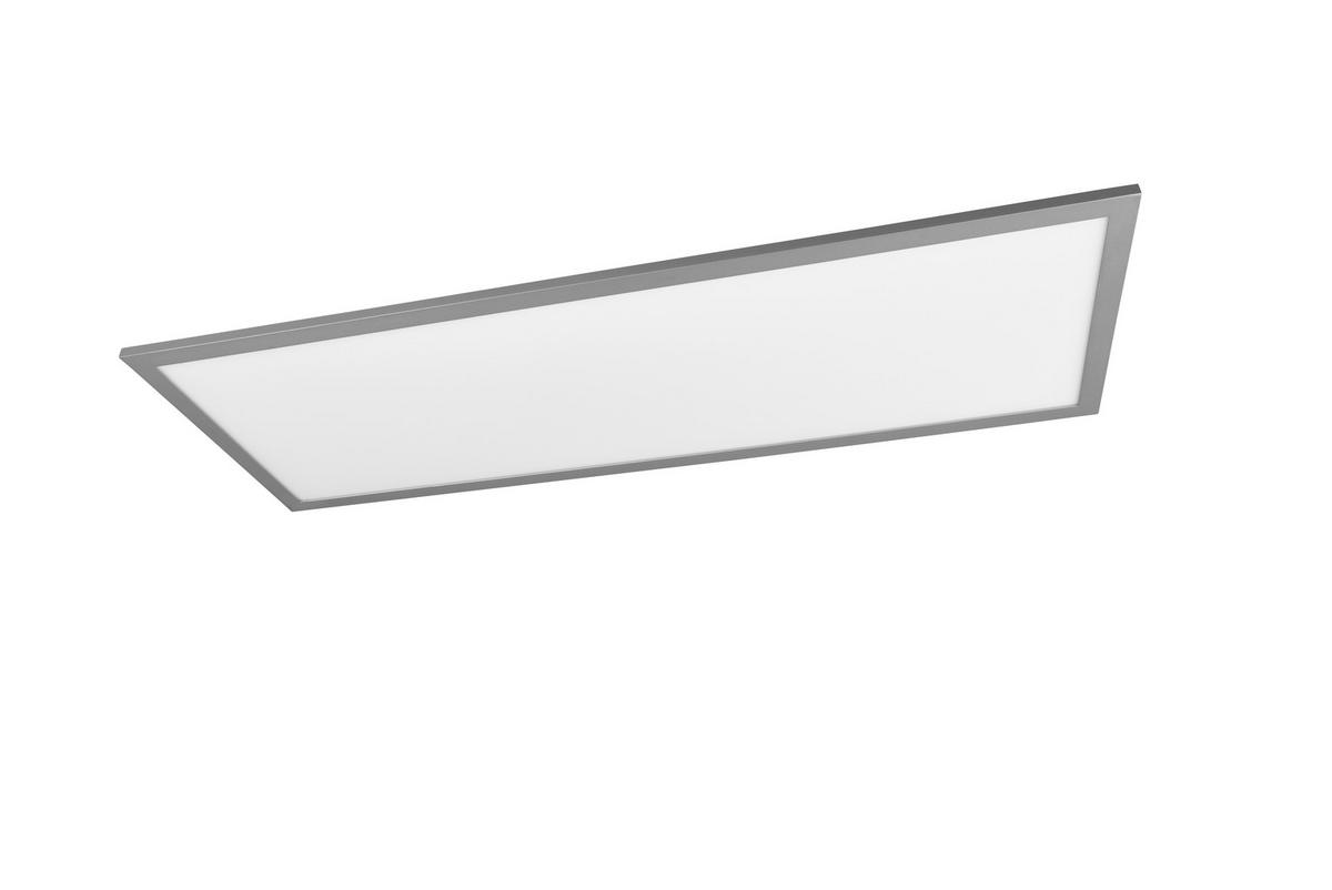 LED-Deckenleuchte Alpha Titanfarben max. 31,5 Watt - Titanfarben, Basics, Metall (30/80/5cm)