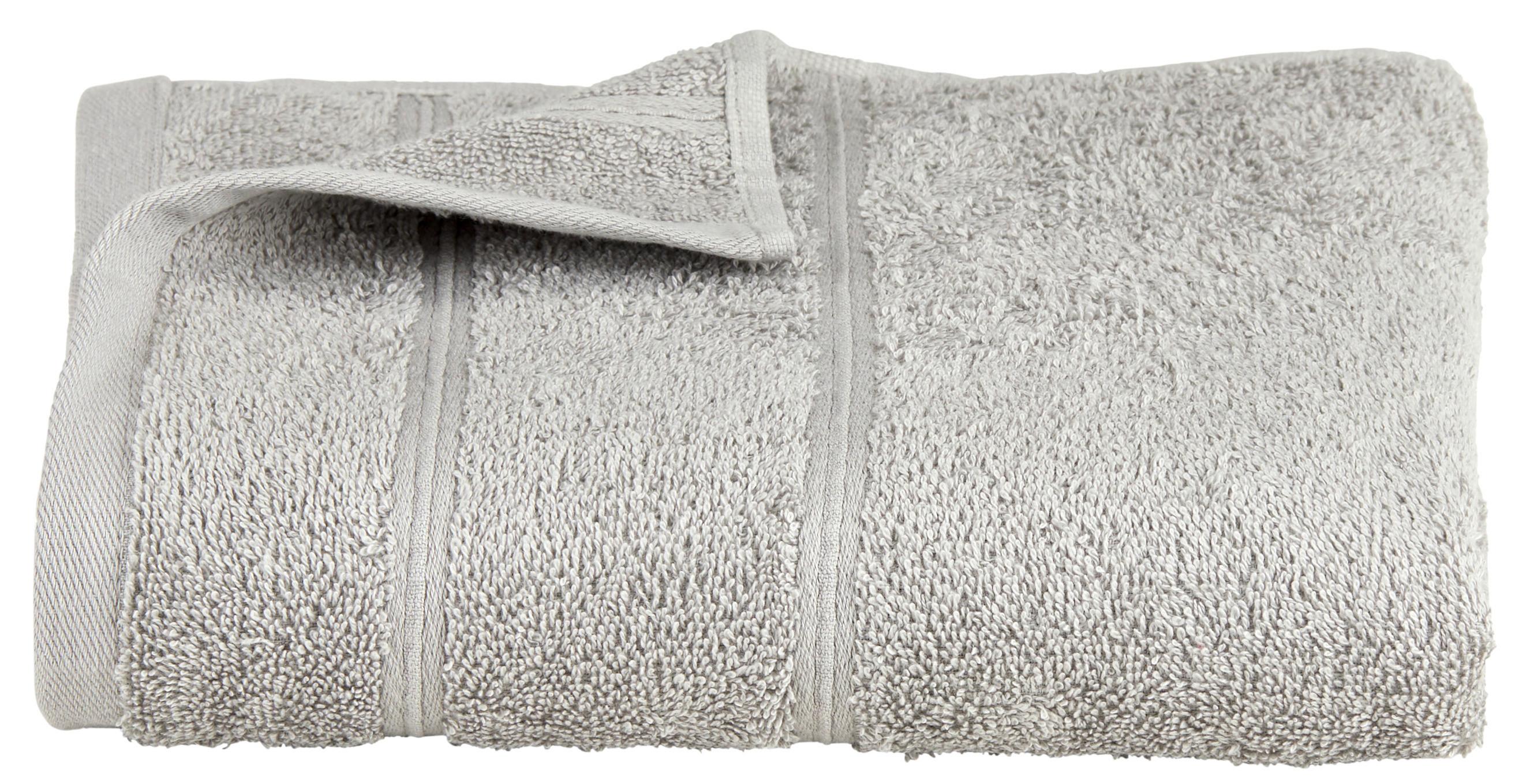 Brisača Melanie - svetlo siva, tekstil (50/100cm) - Modern Living