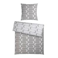 Bettwäsche Tina Wende Grau ca. 135x200cm - Grau, Textil (135/200cm) - Mömax