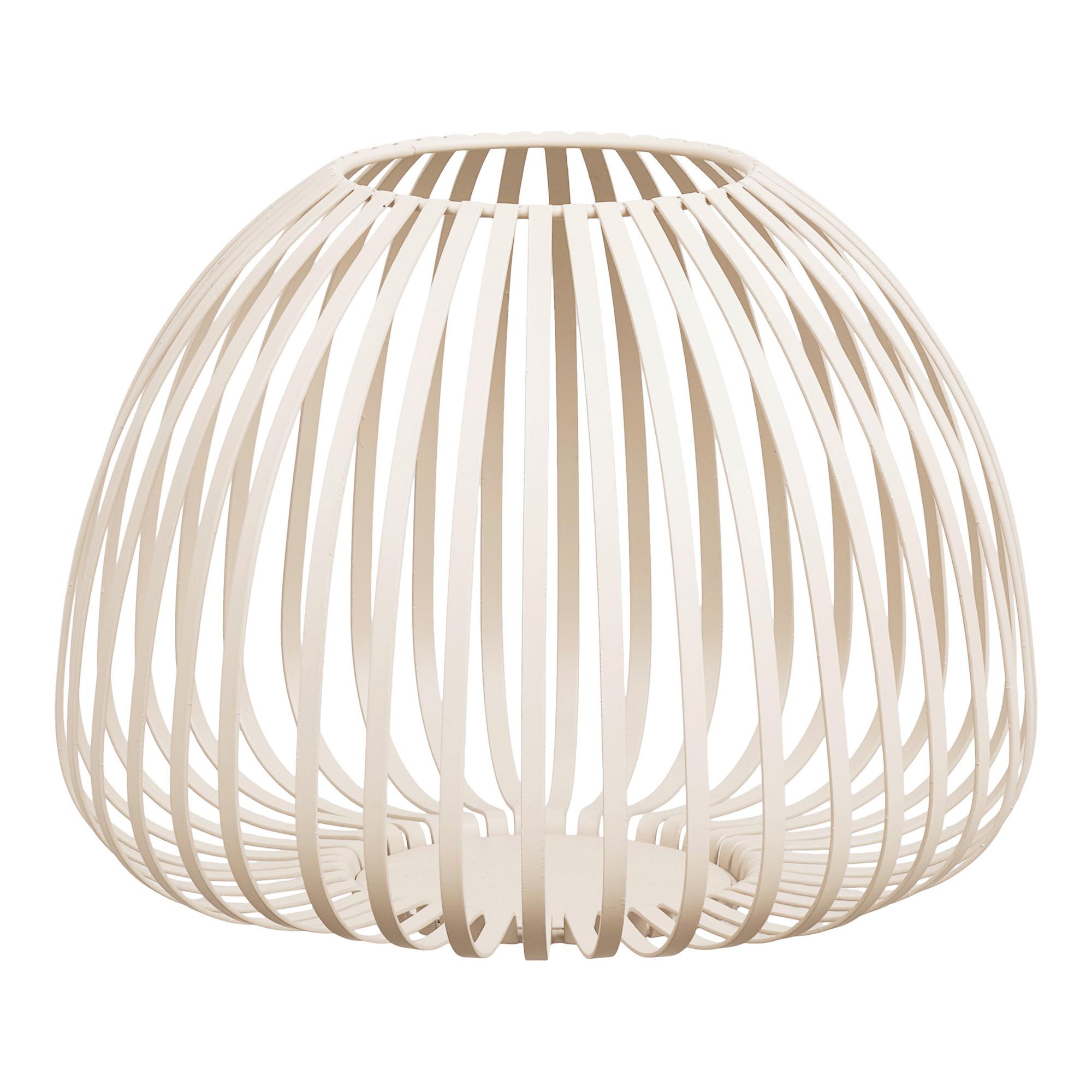 Laterne Stoense Lantern Beige - Beige, Basics, Metall (25/20cm)