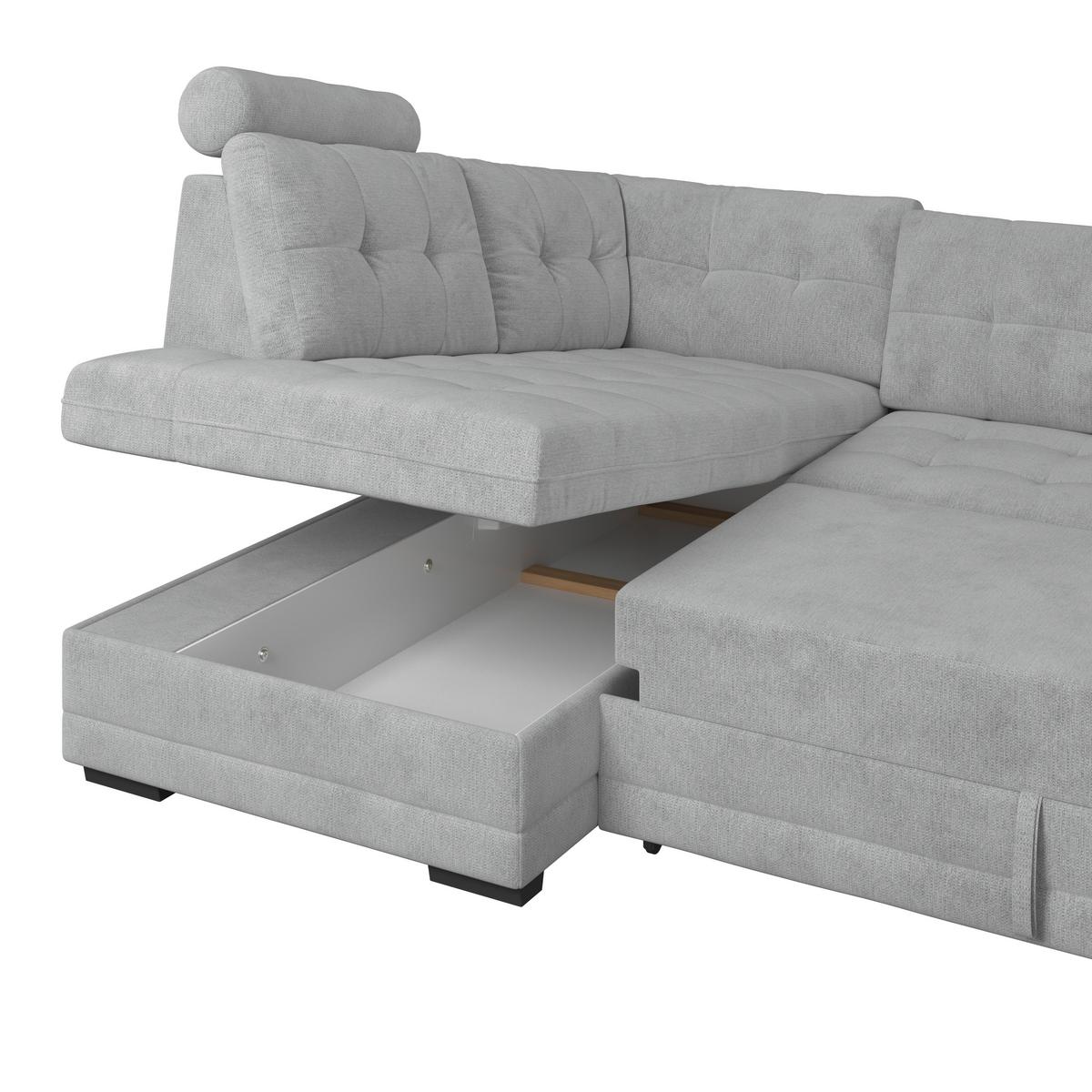 Coltar FALCO NEW - gri deschis, Konventionell, textil (183/251cm) - Mömax