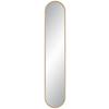 SPEGEL MONI GOLD -SB- - guldfärgad, Modern, glas/plast (20/101/2,5cm) - Mömax