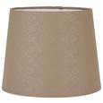 Senčnik Za Svetilko Puse - rjava, Romantika, kovina/tekstil (16,5-20/15,6cm) - Mömax modern living