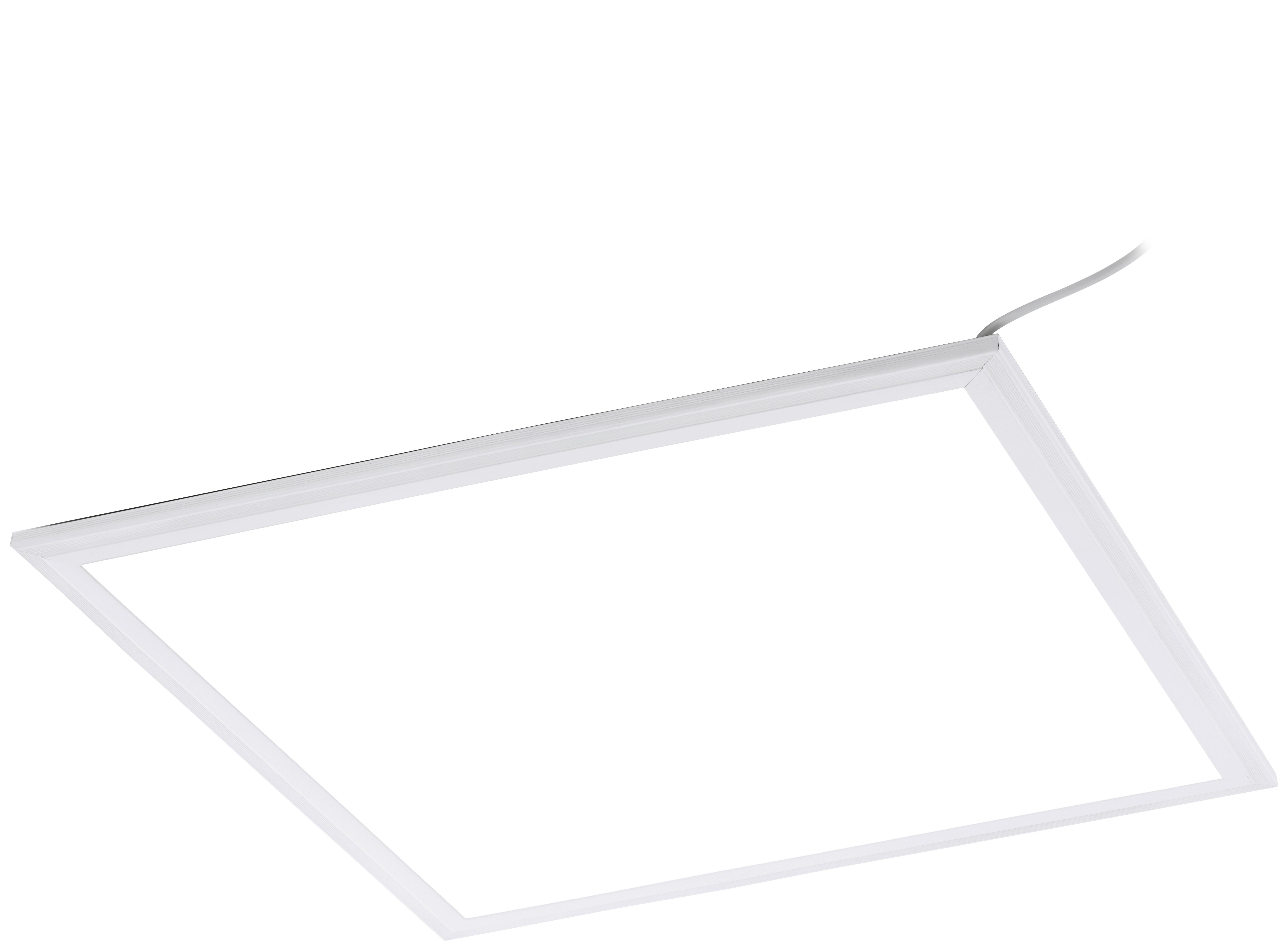 LED-Paneel Salobrena in Weiß max. 19 Watt - MODERN, Kunststoff/Metall (45/45/1,1cm)