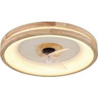 LAMPA SUFITOWA LUCY - biały/ciemnobrązowy, Design, tworzywo sztuczne/metal (50/12,5cm) - Novel