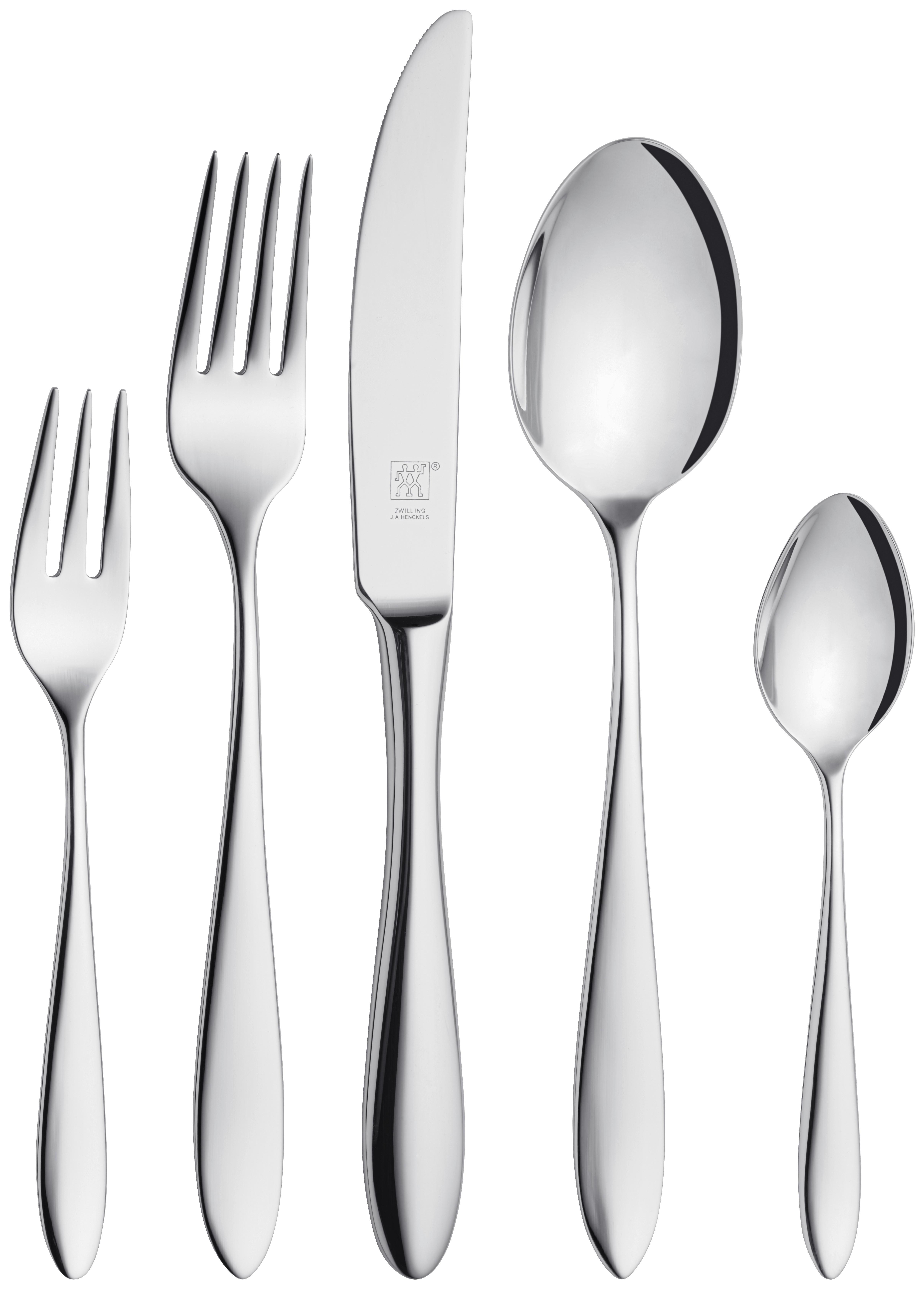 ZESTAW SZTUĆCÓW 1026468 ZWILLING - kolor srebrny, Basics, metal - Zwilling