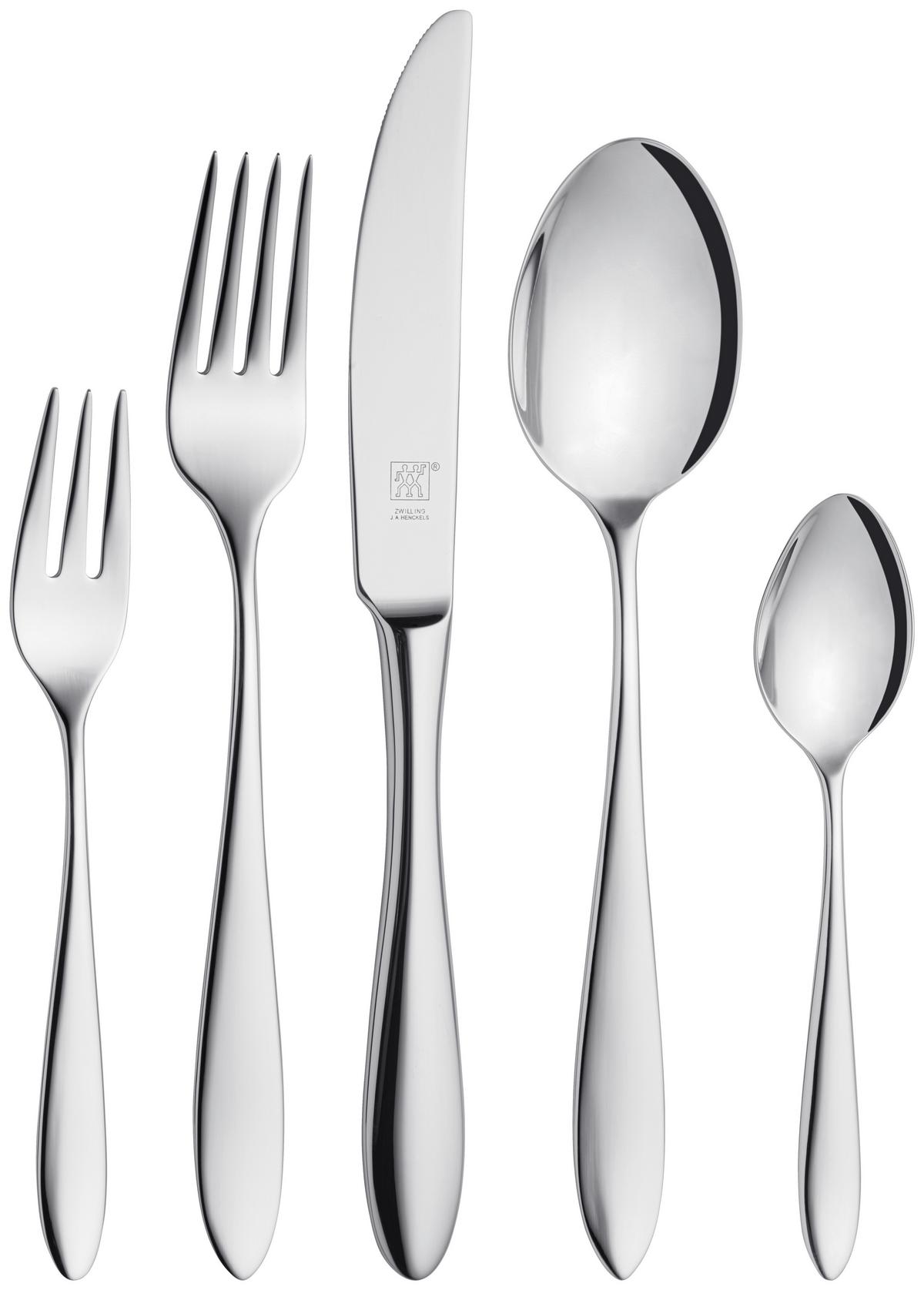 ZESTAW SZTUĆCÓW 1026468 ZWILLING - kolor srebrny, Basics, metal - Zwilling