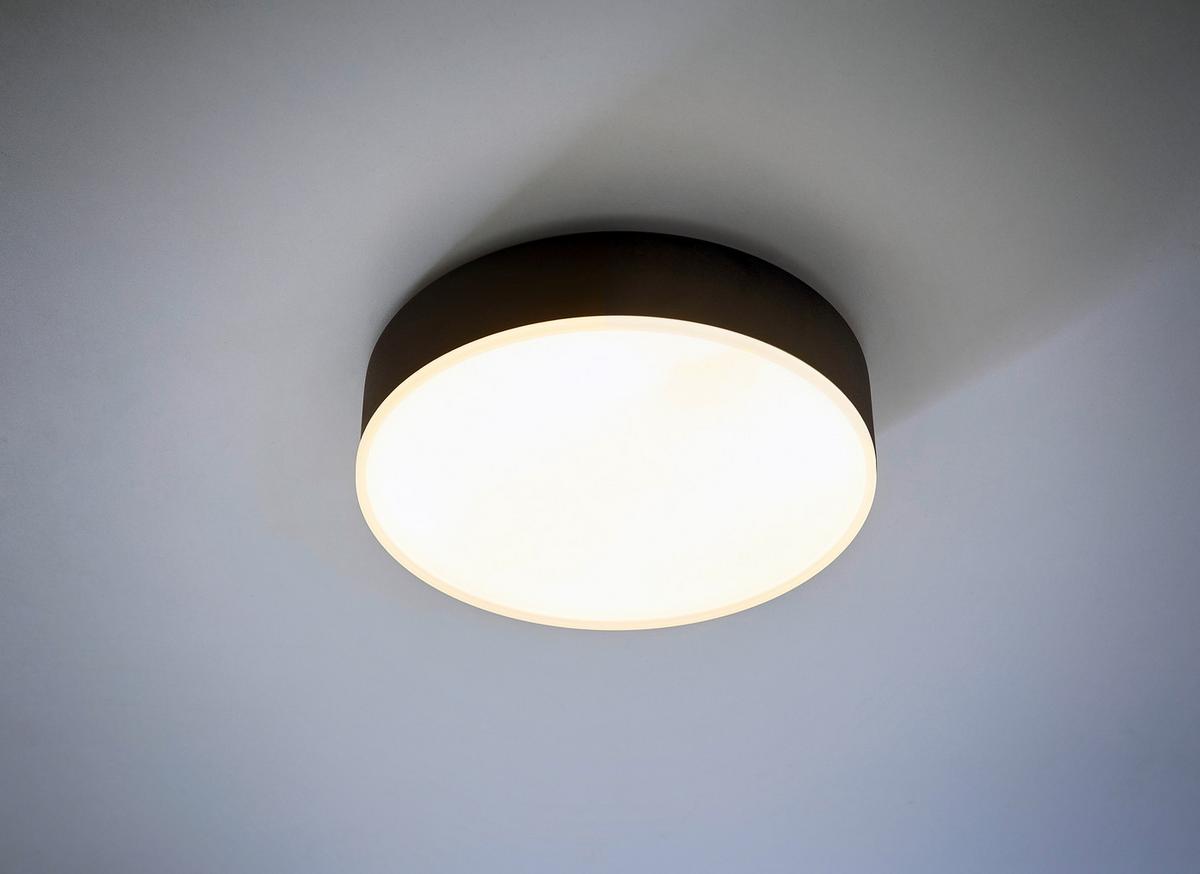 LAMPA SUFITOWA LED HUE ENRAVE S CEILING LAMP - czarny, Design, metal (26,1/6,6cm) - Philips HUE