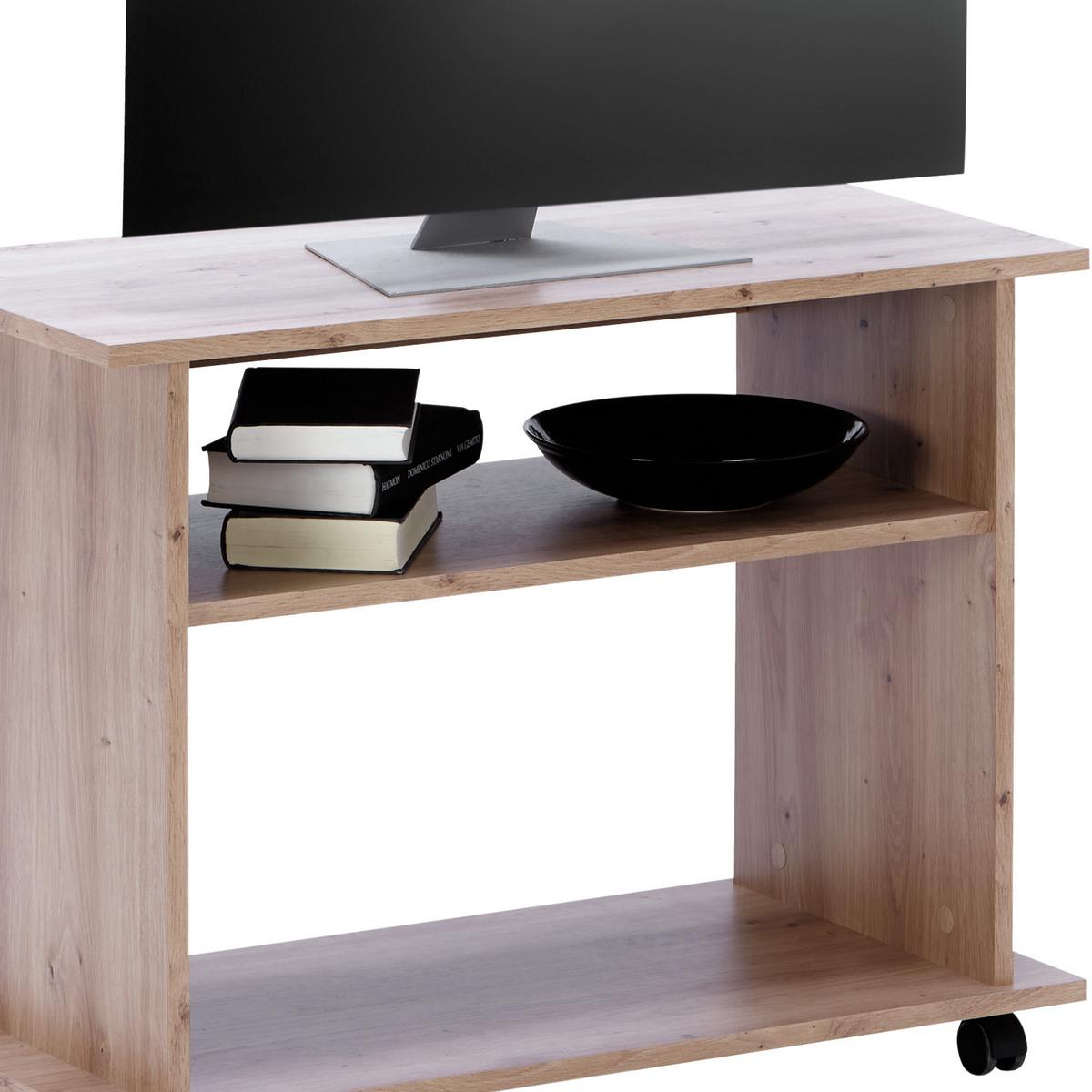 Măsuță TV MX 182 - stejar Artisan, Modern, material pe bază de lemn (80/60,1/38cm) - Modern Living