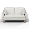 SOFFA ILLA - ljusgrå, Modern, trä/textil (154/84/86cm) - Bessagi Home