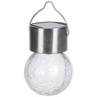 Solarleuchte Wimi Klarglas max. 0,06 Watt - Transparent, KONVENTIONELL, Glas/Kunststoff (6/8cm) - Mömax