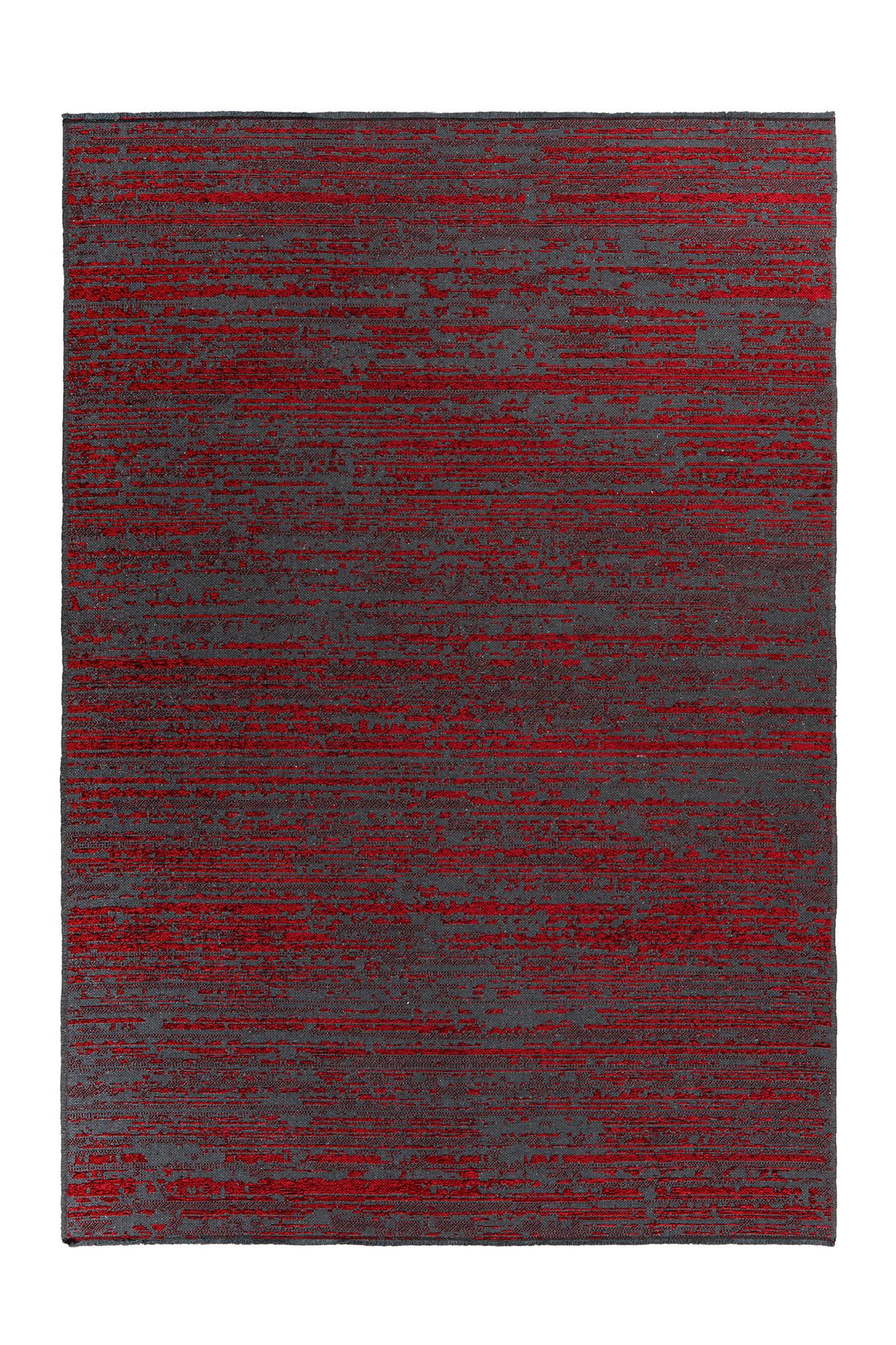 Flachwebeteppich Kalea 125 Rot 120x170 - Rot, Basics, Textil (120/170cm) - Kayoom