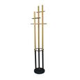 Kleiderständer Rick aus Bambus - Schwarz/Naturfarben, MODERN, Holz/Metall (41/175,5/41cm) - Modern Living Kleiderständer Rick aus Bambus - Schwarz/Naturfarben, MODERN, Holz/Metall (41/175,5/41cm) - Modern Living