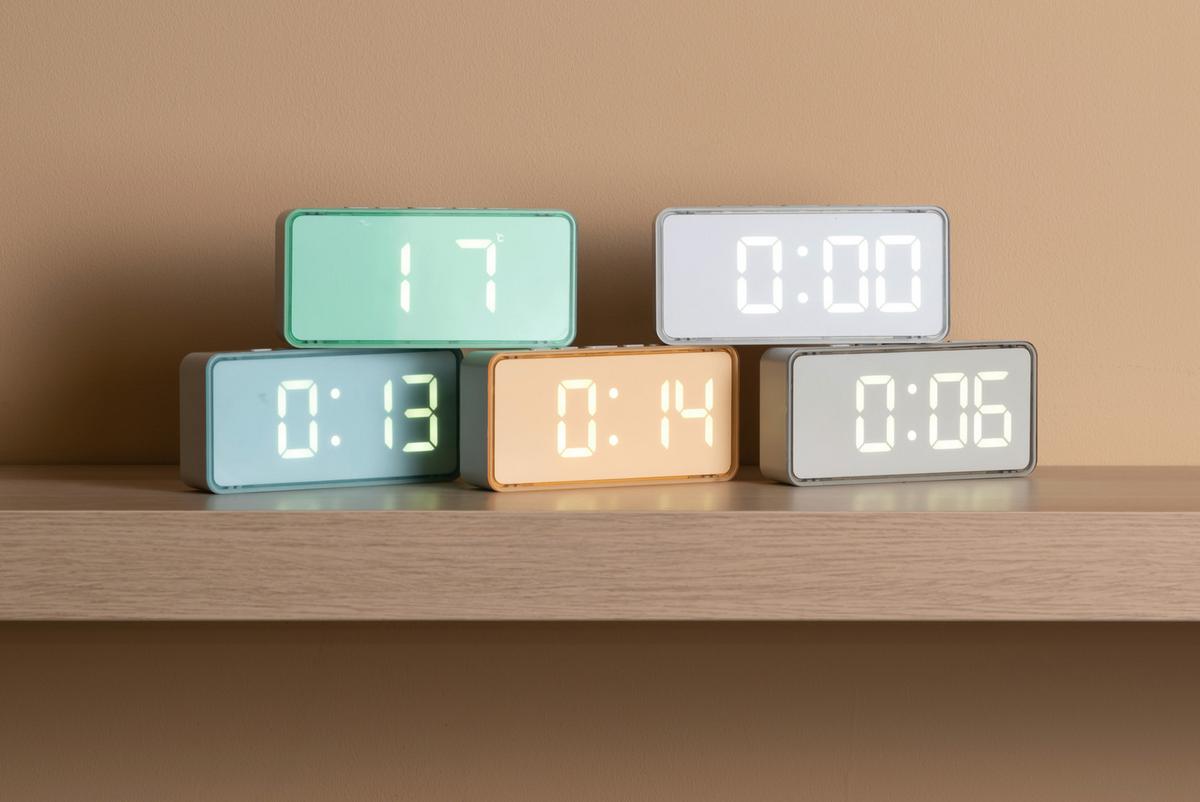 BUDZIK AUDAZ - biały, Basics, tworzywo sztuczne (14/3/6.5cm) - Karlsson