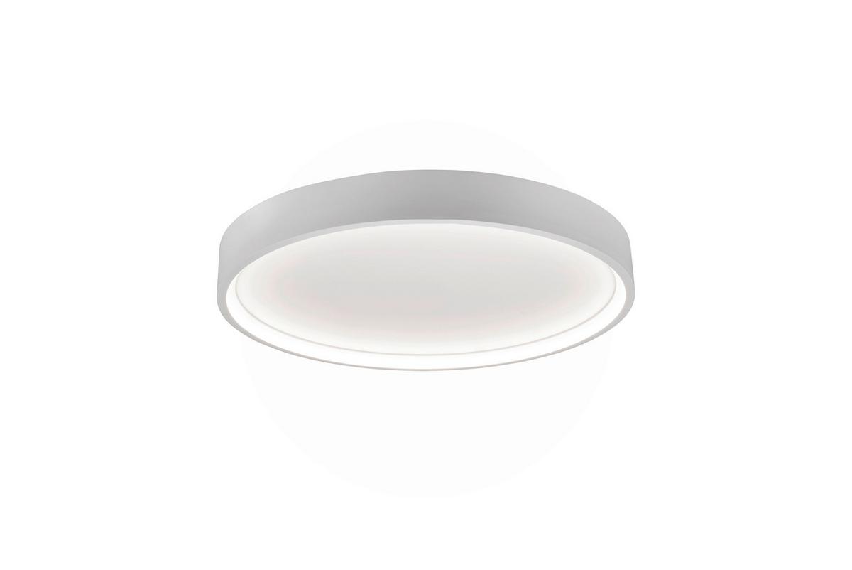 LED-Deckenleuchte Doha in Weiß max. 29 Watt - Weiß, MODERN, Metall (45/5,5cm) - Trio Leuchten