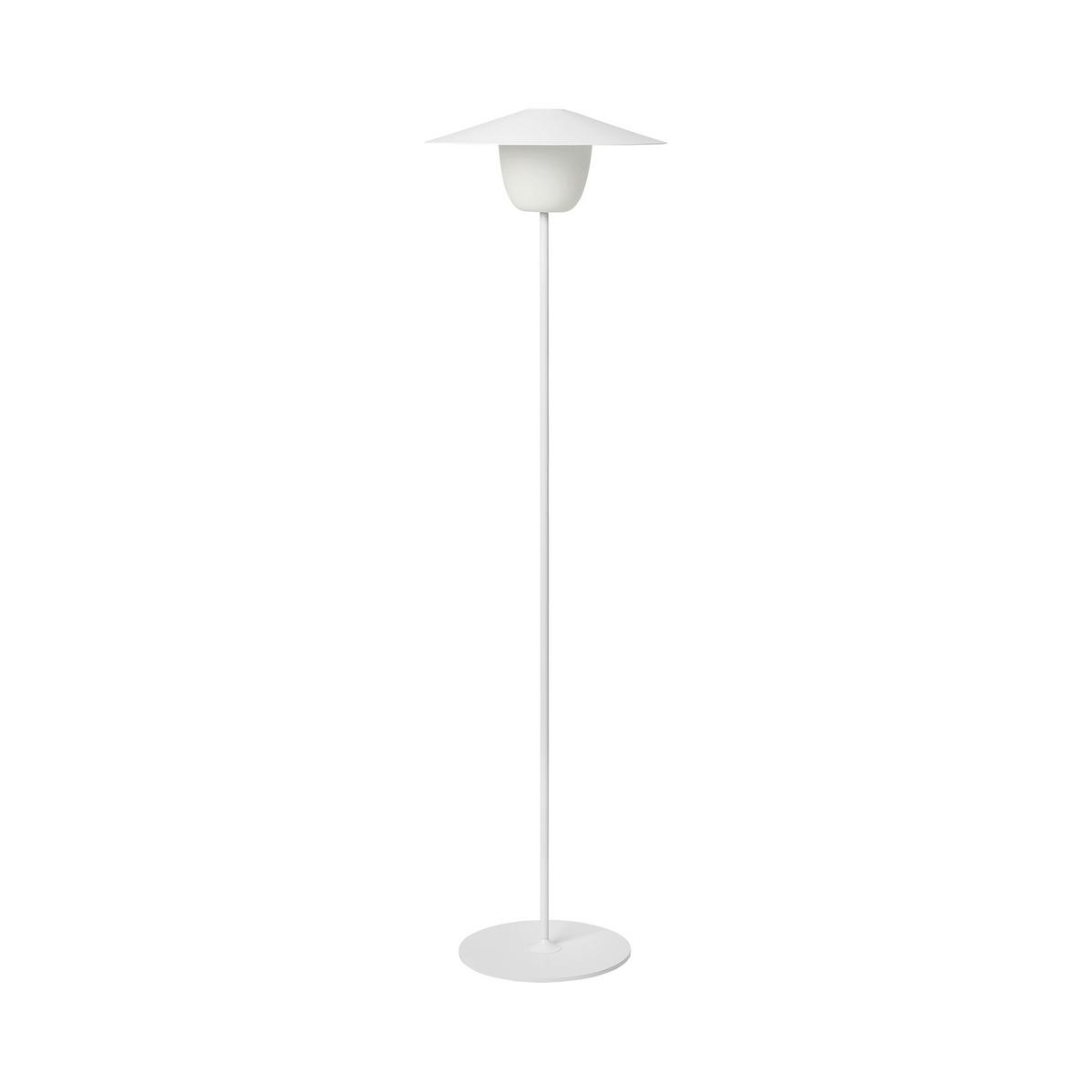 ZEWNĘTRZNA LAMPA STOJĄCA 66071 BLOMUS - biały, Basics, metal (34/34/121cm) - Blomus