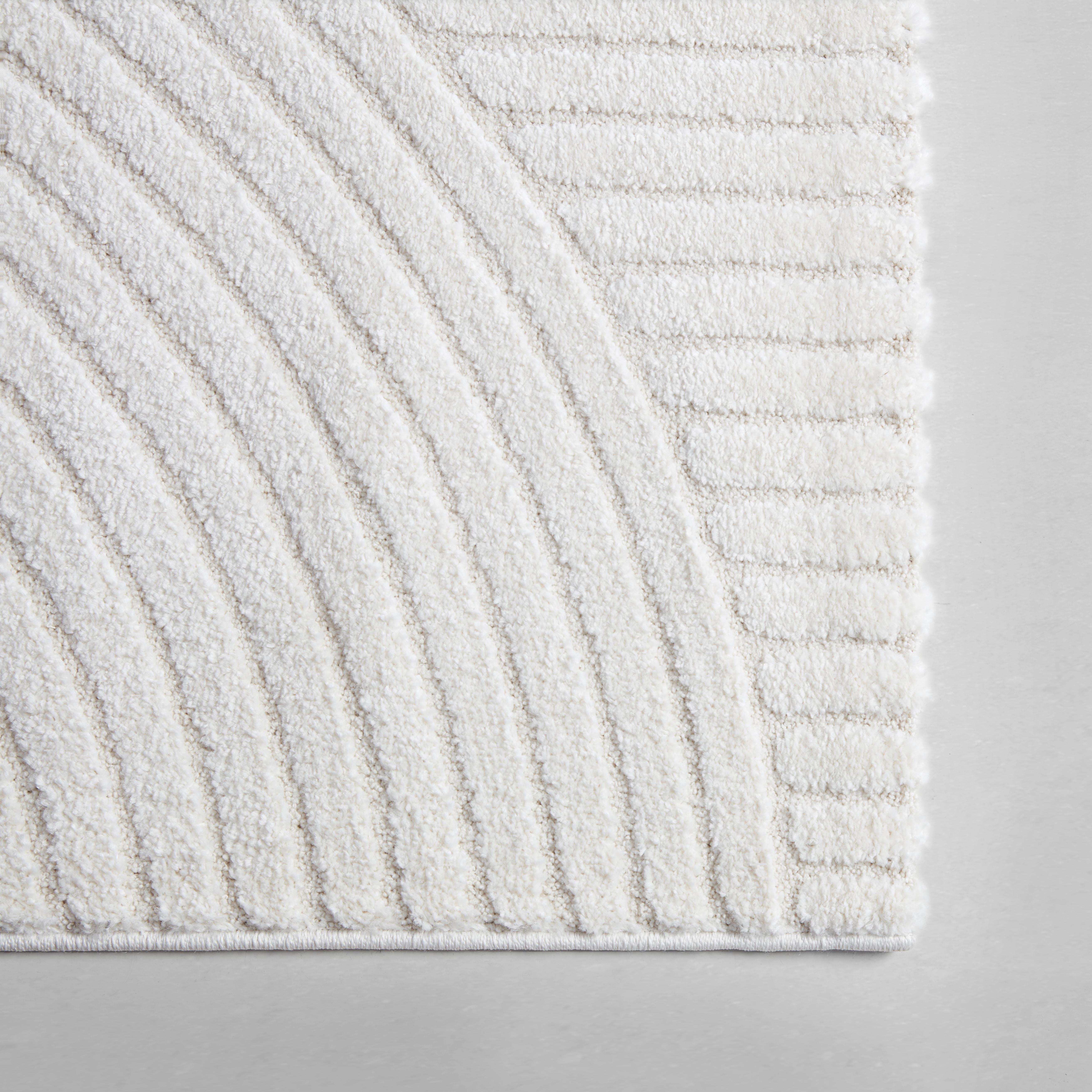 VÄVD MATTA ELIO 3 - cremefärgad, Modern, textil (160/230cm) - Mömax