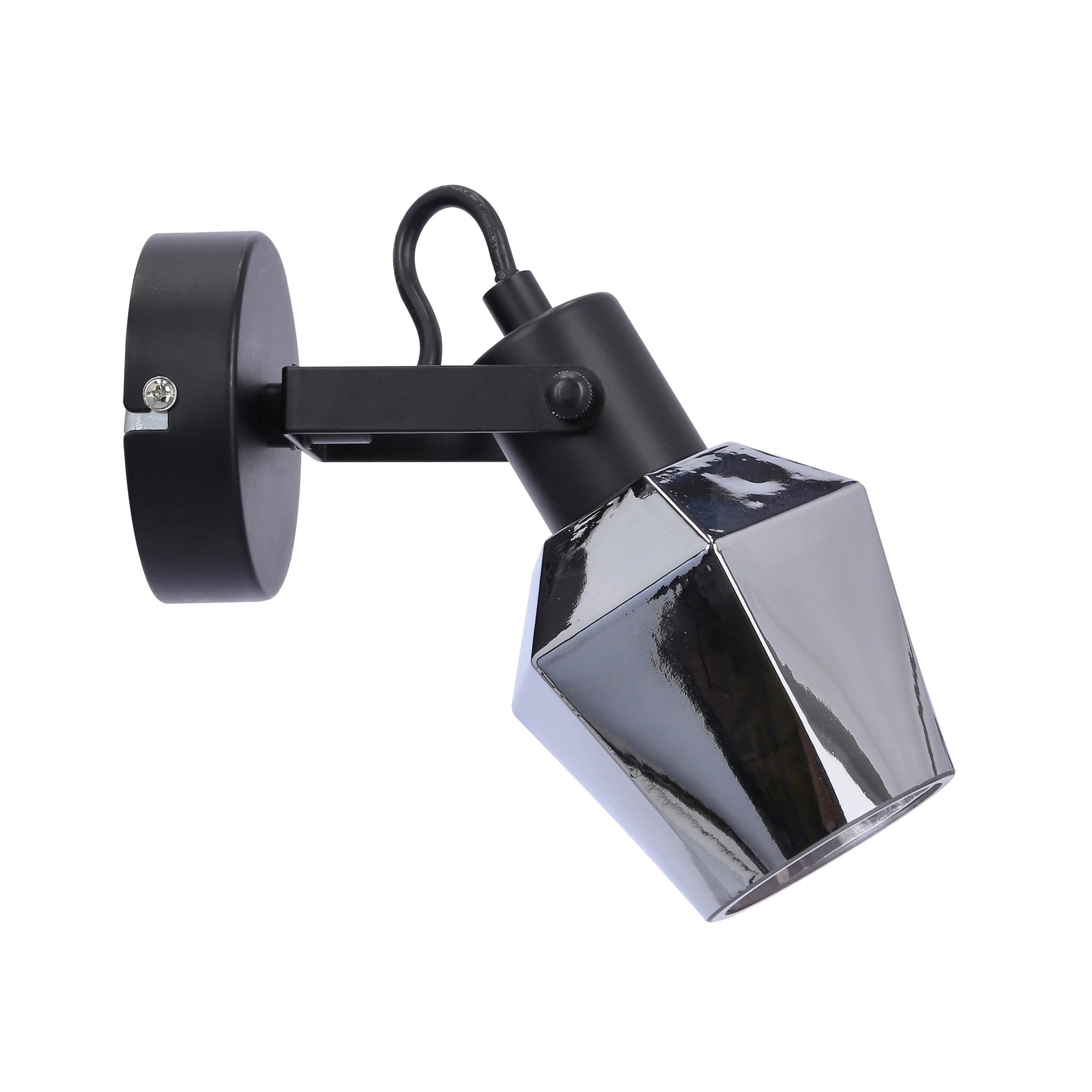 Reflektor Randi - crna, Design, staklo/metal (19/9/16cm)