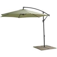 Suncobran Gap - zelena/antracit, Moderno, metal (295/245cm) - Mömax