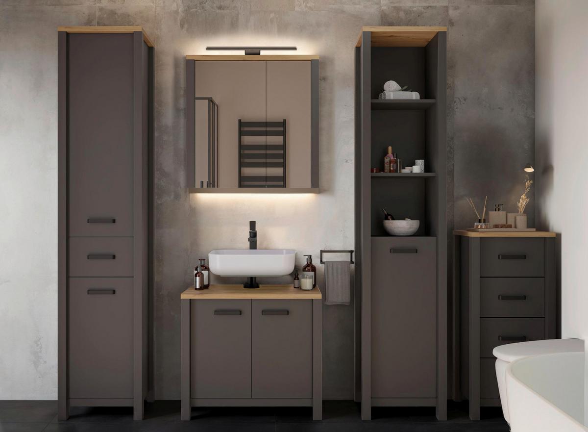 LAMPA DO LUSTRA VENETO - czarny, Basics, metal (33,5/3,2/16,1cm) - home24