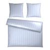 Bettwäsche Xenia Streif XXL Weiß ca. 200x200cm - Weiß, MODERN, Textil (200/200cm) - Premium Living