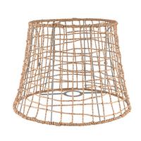 Leuchtenschirm Sirt in Naturfarben Ø ca. 35cm - Naturfarben, Modern, Naturmaterialien/Metall (35/25cm) - Modern Living