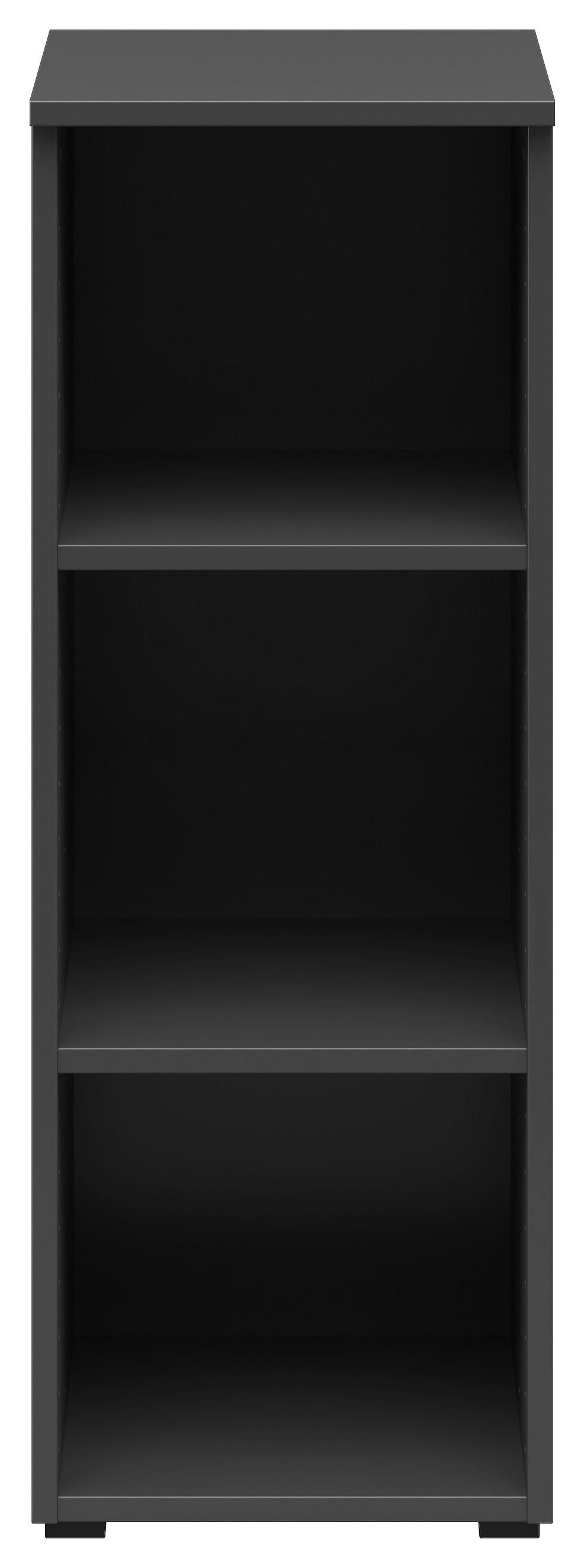 Regal Multistauraum Graphitfarben - Anthrazit/Graphitfarben, Modern, Holzwerkstoff/Kunststoff (30/83/40cm) - Premium Living