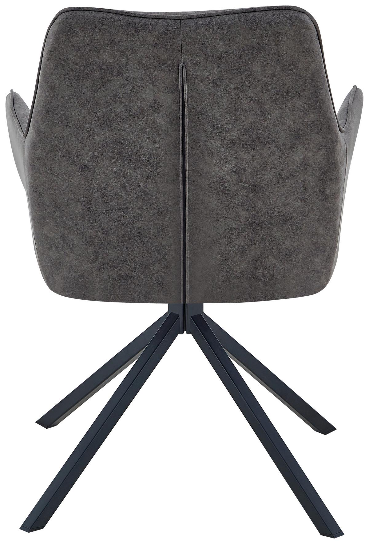 Karosszék Aeron 125 - antracit, Design, műanyag/fém (62/89/59.5cm) - Kayoom