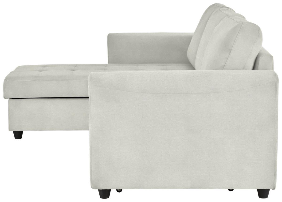 Kutna Garnitura River - svijetlo siva, Moderno, tekstil (245/145cm) - Modern Living